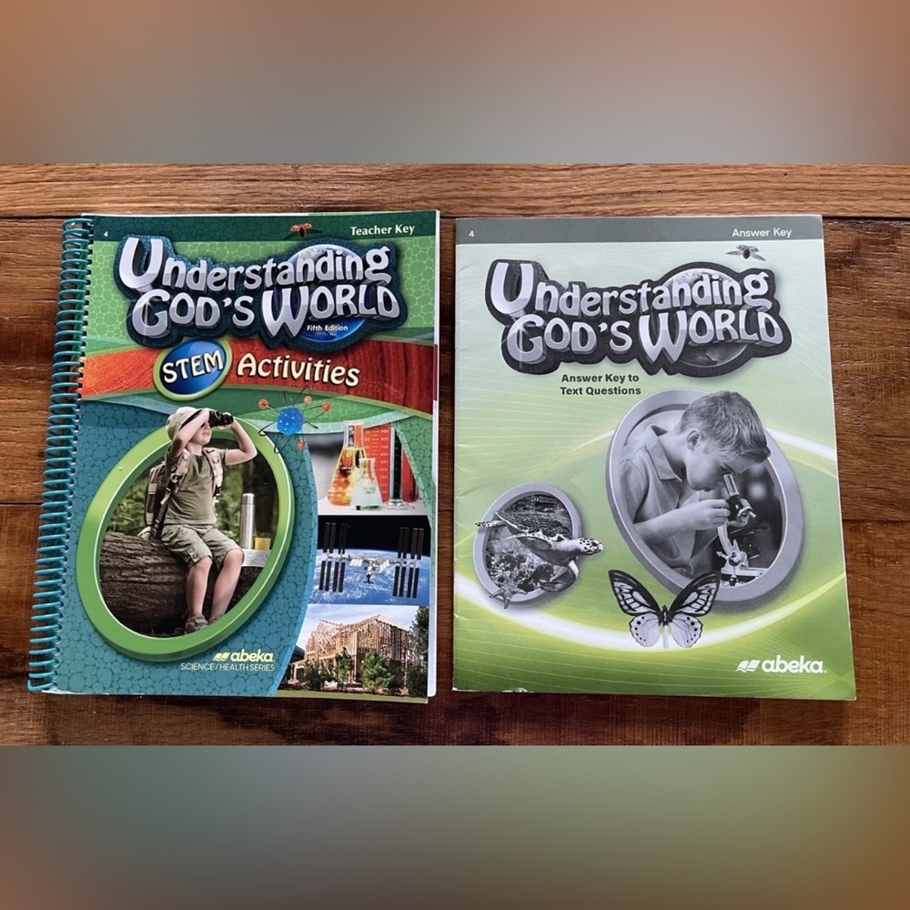 Abeka Understanding God's World STEM activities Teacher Answer Keys 4th Grade